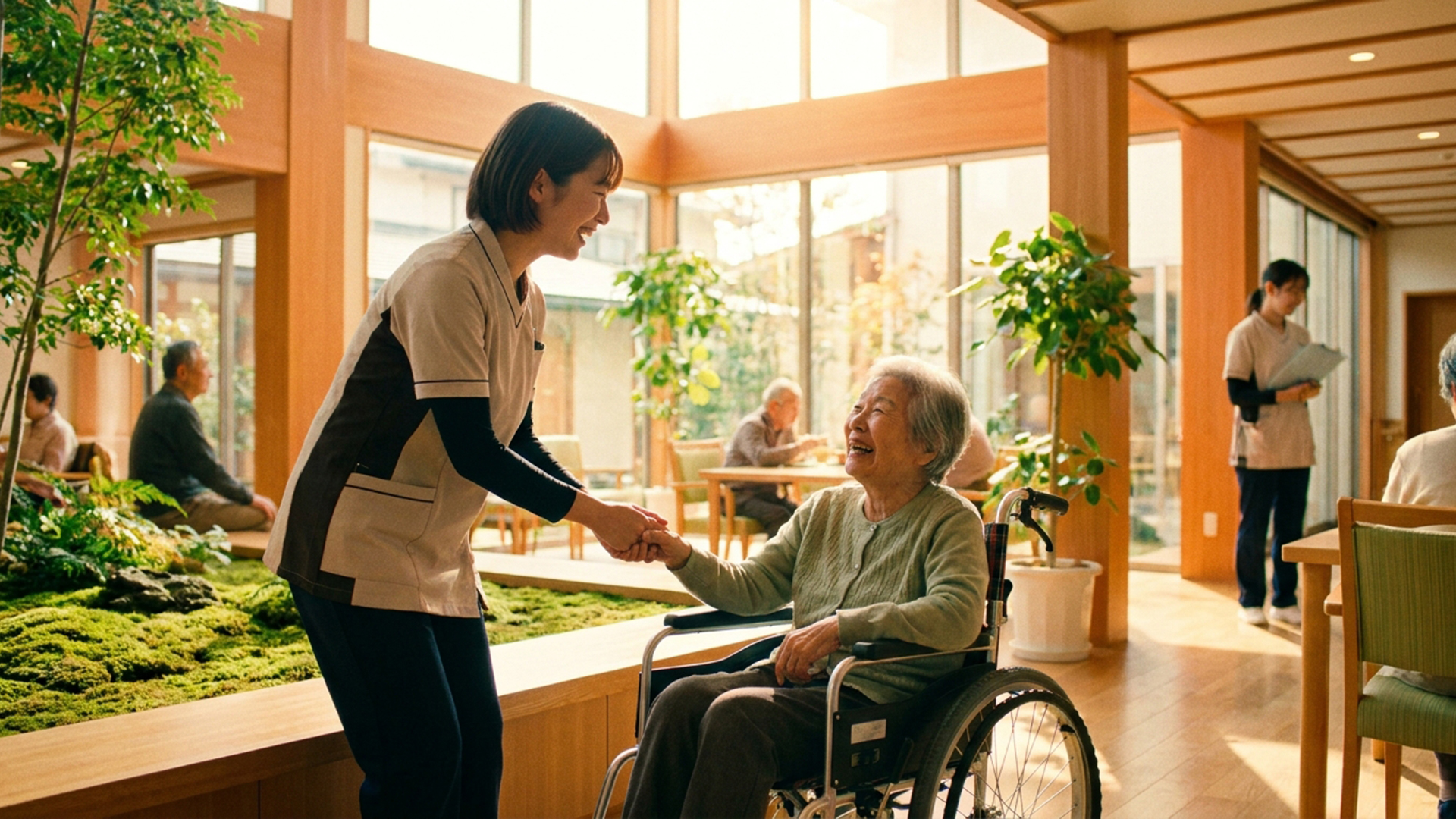 あたたかい介護の現場